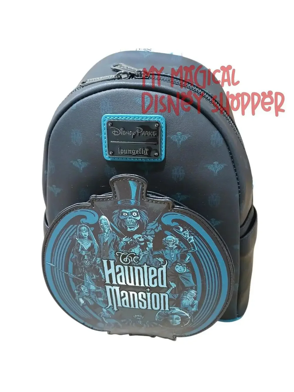 The Haunted Mansion Hitchhiking Ghosts Loungefly Backpack